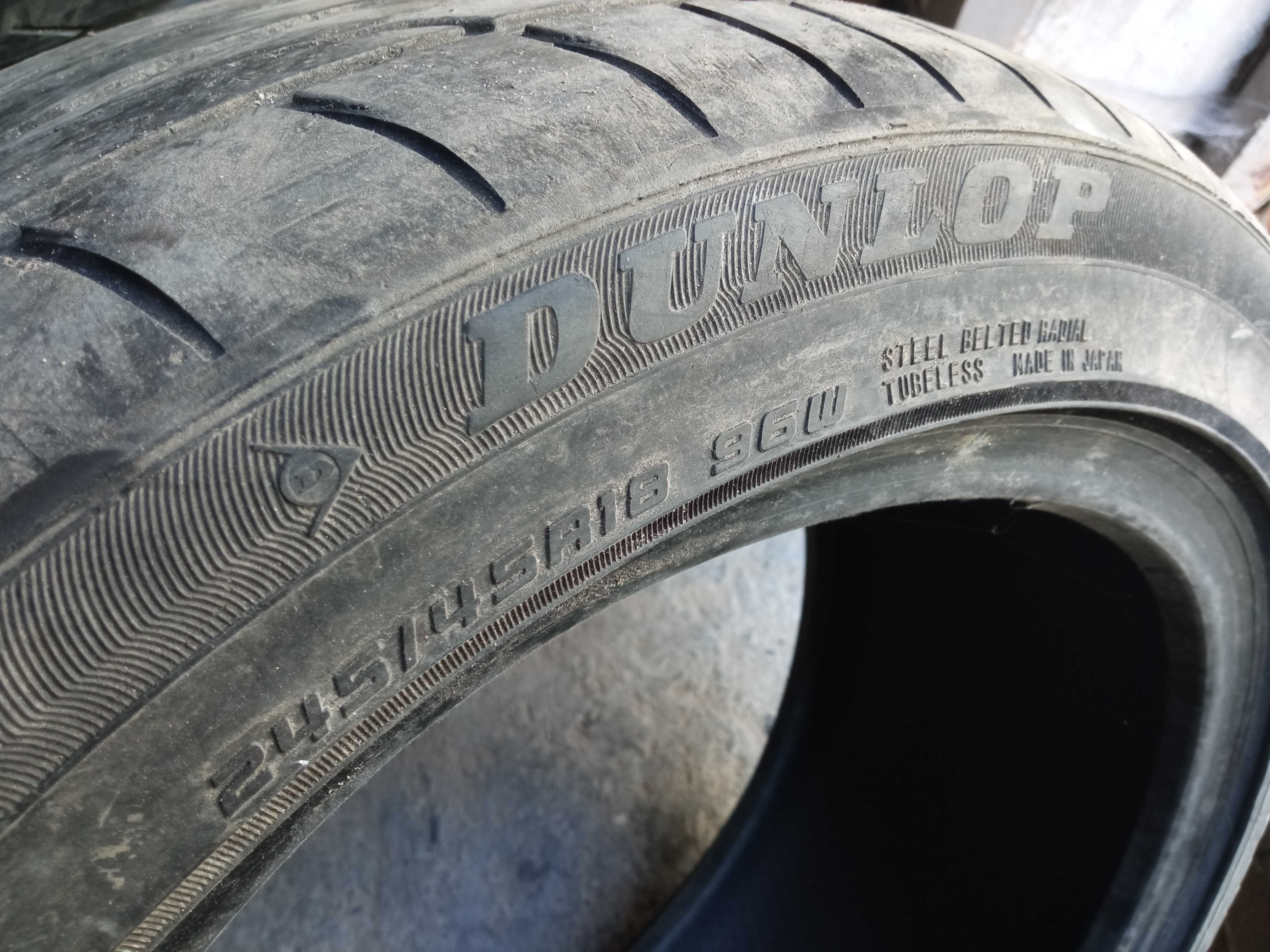 245/45 r18 Dunlop Direzza Dz 101 одиночка колесо шина резина 1шт