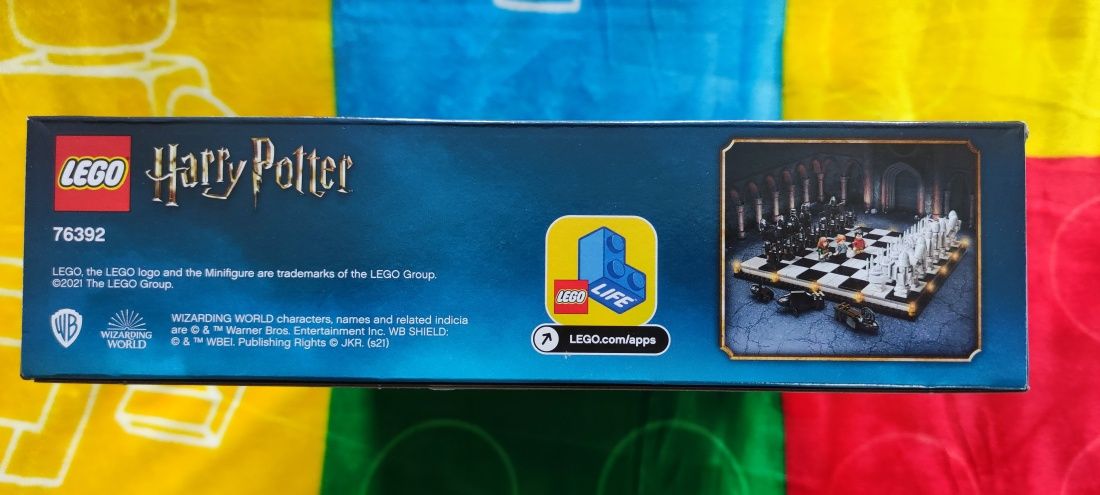 LEGO szachy Harry Potter , LEGO 76392 Szachy czarodziejów w Hogwarcie