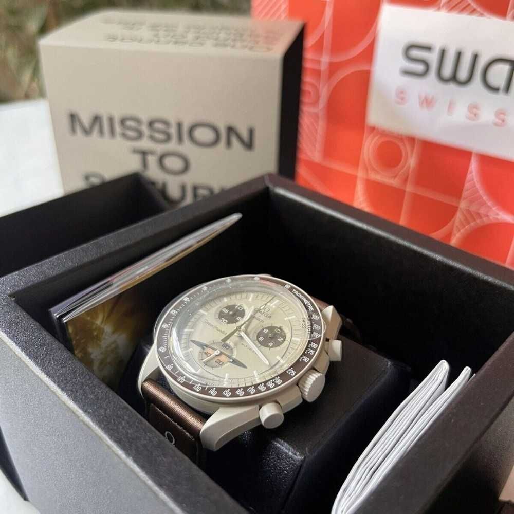 Biocéramique Saturn – Omega x Swatch SO33T100 Premiera