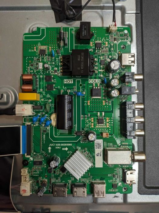 LED-43 39G +T2 Main board JUC7.820.00265066 Основна плата