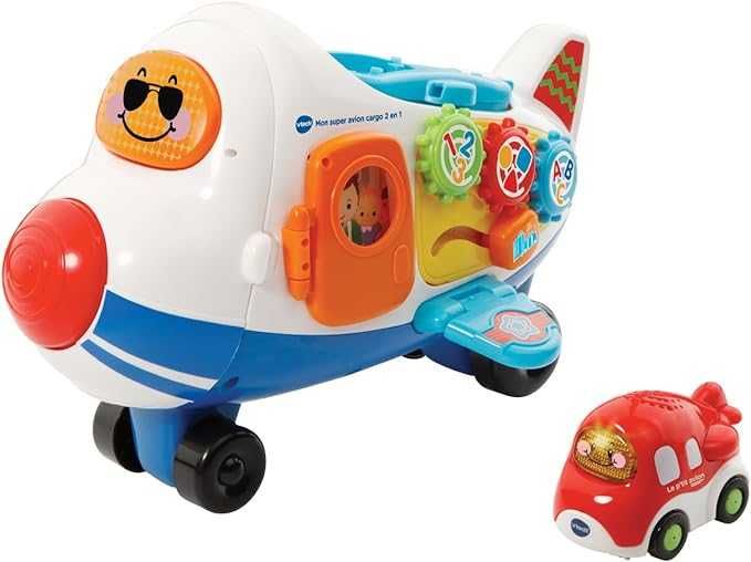 VTech Tut My 2 w 1 Super Cargo Samolot dla dzieci światło dzwięk