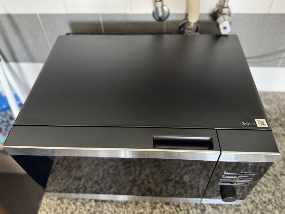 Micro-Ondas Com Grill Fry Samsung Mg32dg4524ctel Preto 32L