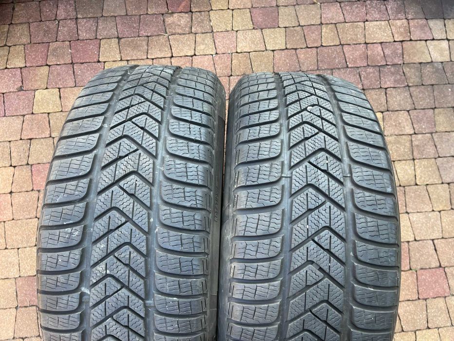 3799.2 Opony zimowe 255/45/19 Pirelli 7mm 2021r cena za 2szt