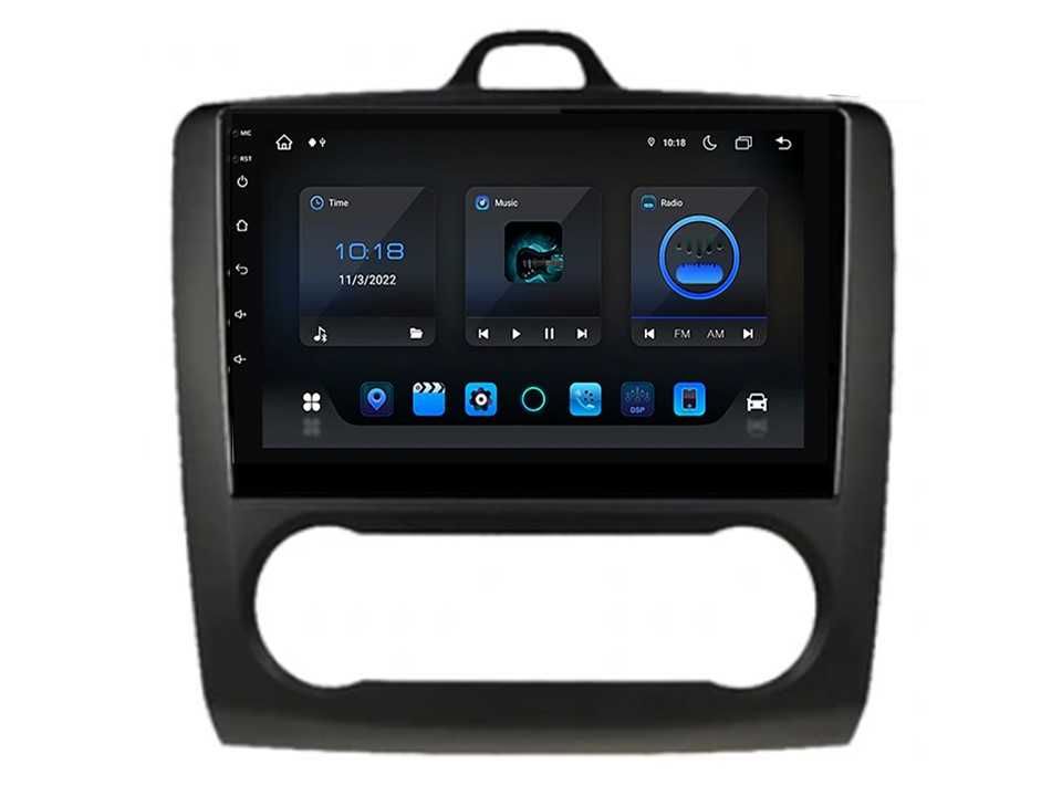 Radio samochodowe Android Ford Focus (9", Auto AC, black) 2005.-2011