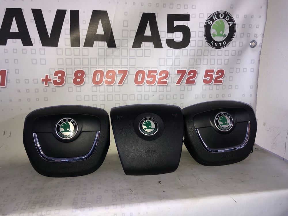 аірбег безпека skoda octavia a5, fabia mk2, roomster yeti розборка