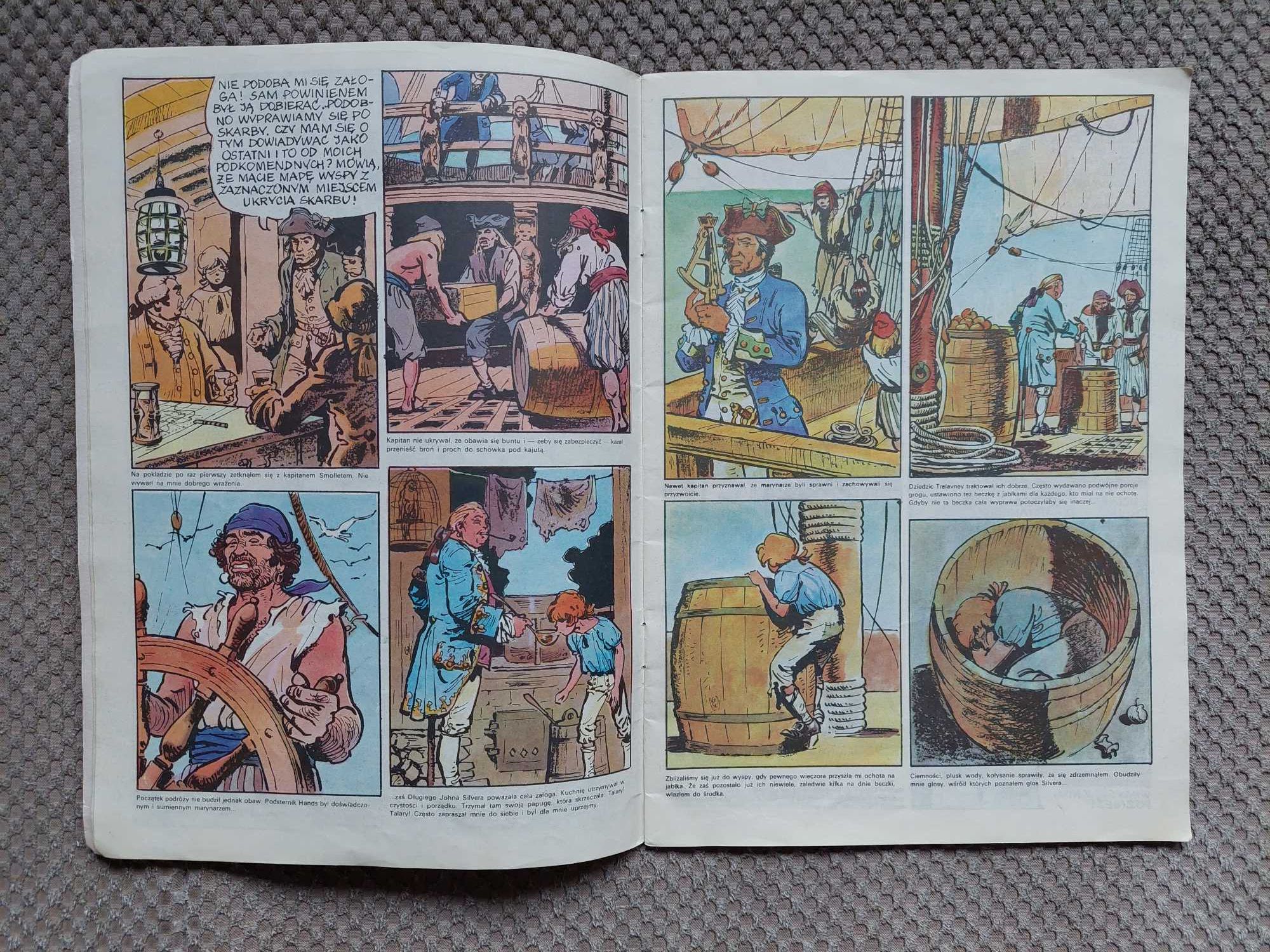 komiks "Wyspa skarbów"