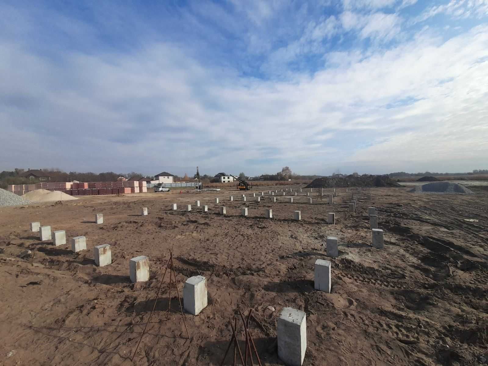 Фундамент під ключ , Продаж залізобетонних паль , Забивка свай , Плита