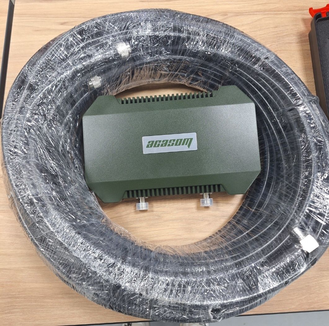 КОМПЛЕКТ Антенна усилитель ROC-4 N-Type 2.4G/5.2G/5.8G+Кабель RG-8 20m