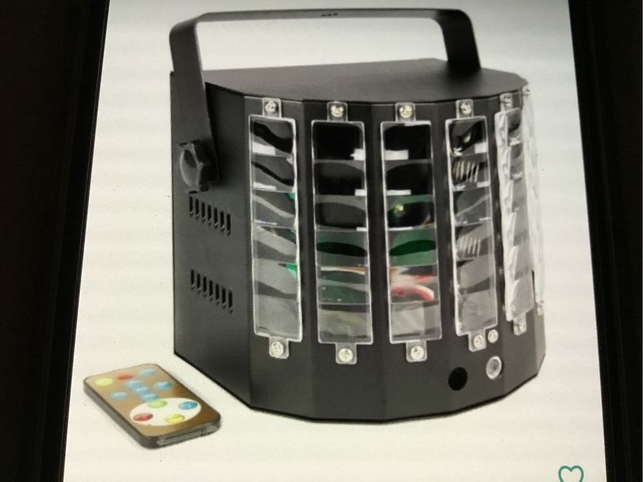 Laser V2 RGBWAP efekt LED Turbo