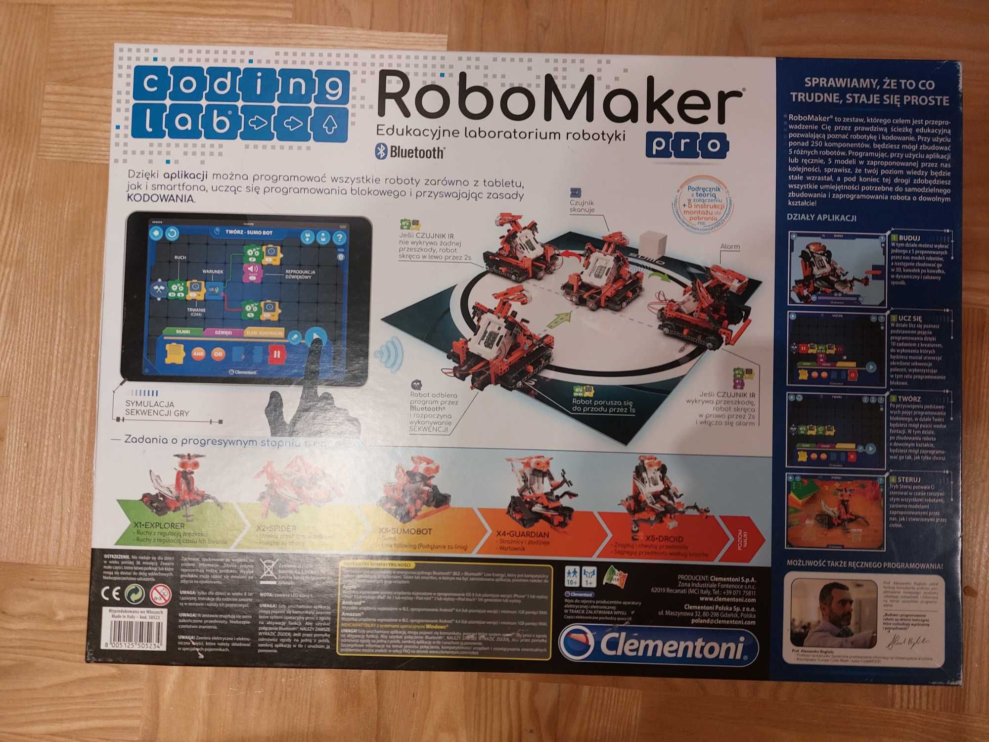 Clementoni Robo Maker Pro Laboratorium Robotyki