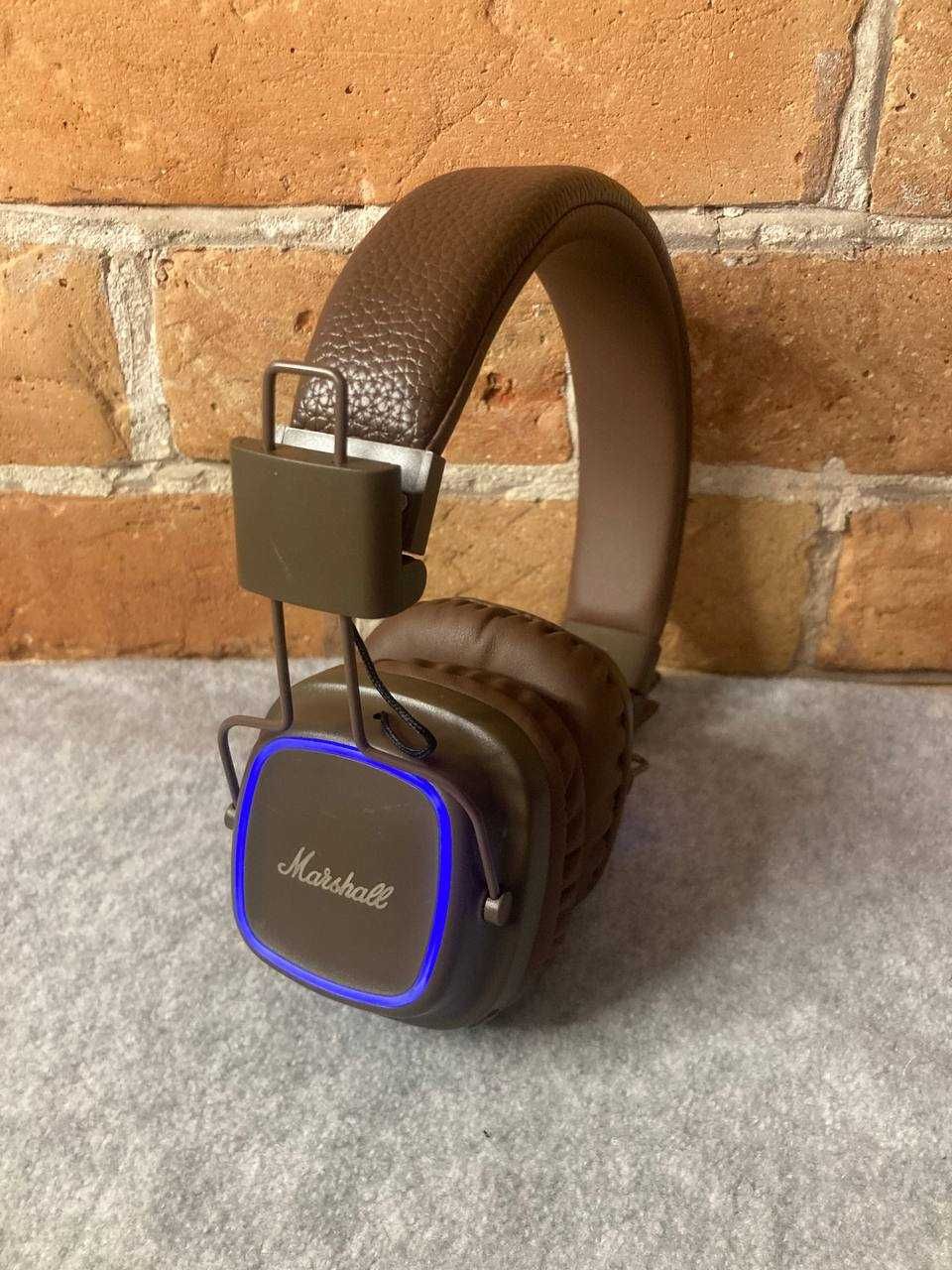 Наушники MARSHALL MAJOR4 беспроводные коричневые