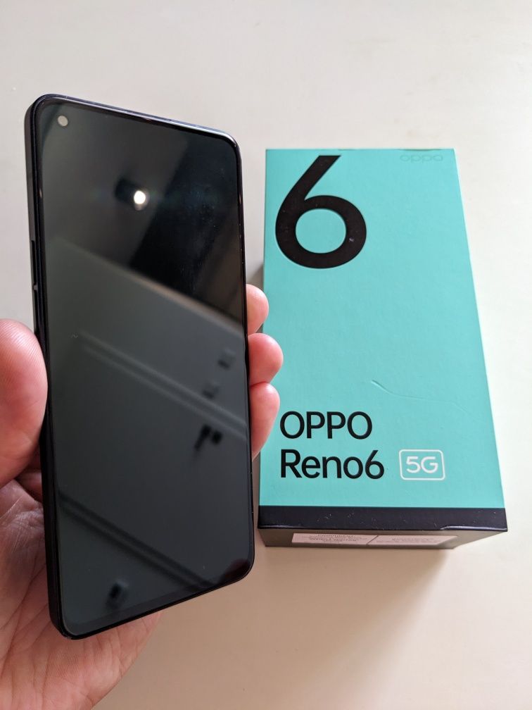 Oppo Reno 6 5G stan bdb komplet okazja dowód zakupu