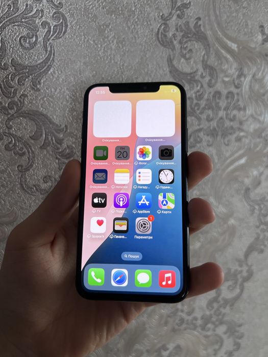 Iphone X 64gb black 100% батарея