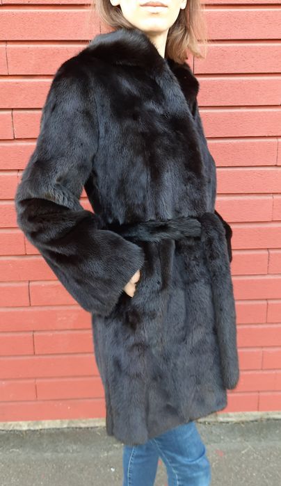 Норкова шуба Kasapis Bros NAFA Mink для автоледі розмір XS - S