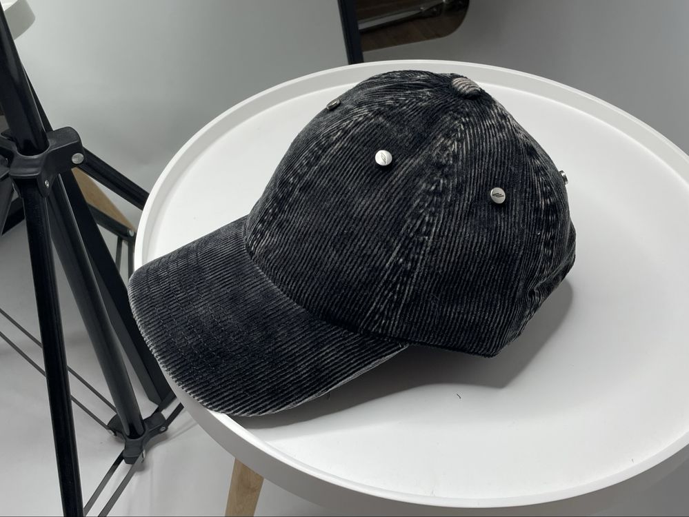 Вельветова кепка бейбослка distresed faded cap vetmen balenc y2k
