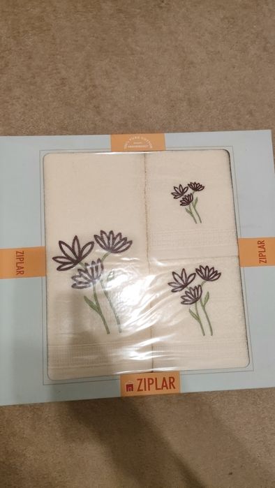 Nowy komplet ręczników