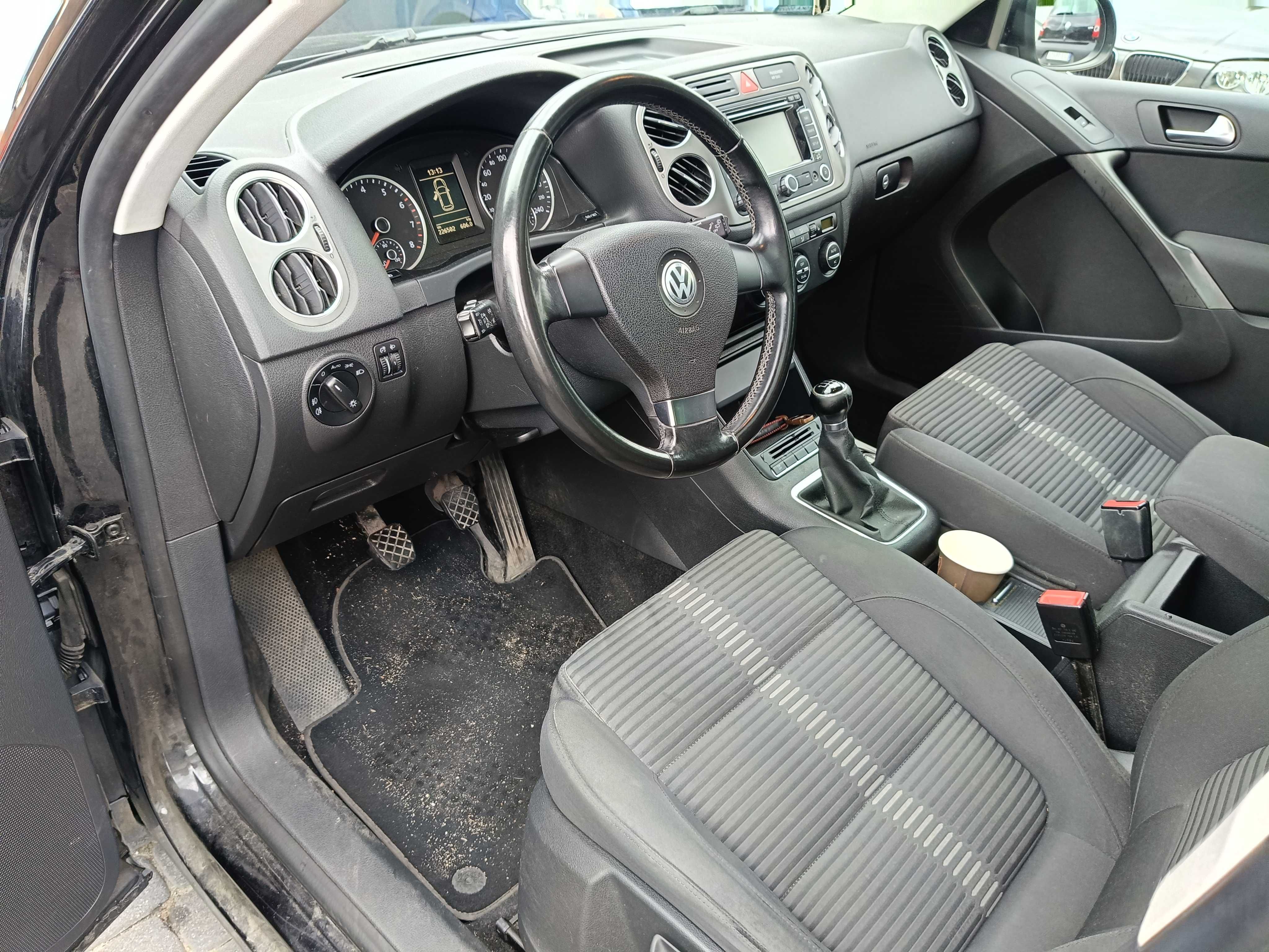 VW Tiguan 4x4  2009 rok 2.0 TSI zarejestrowany