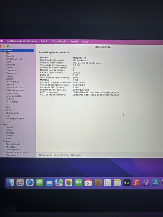 MacBook Pro 13’’ 256 GB (2015)