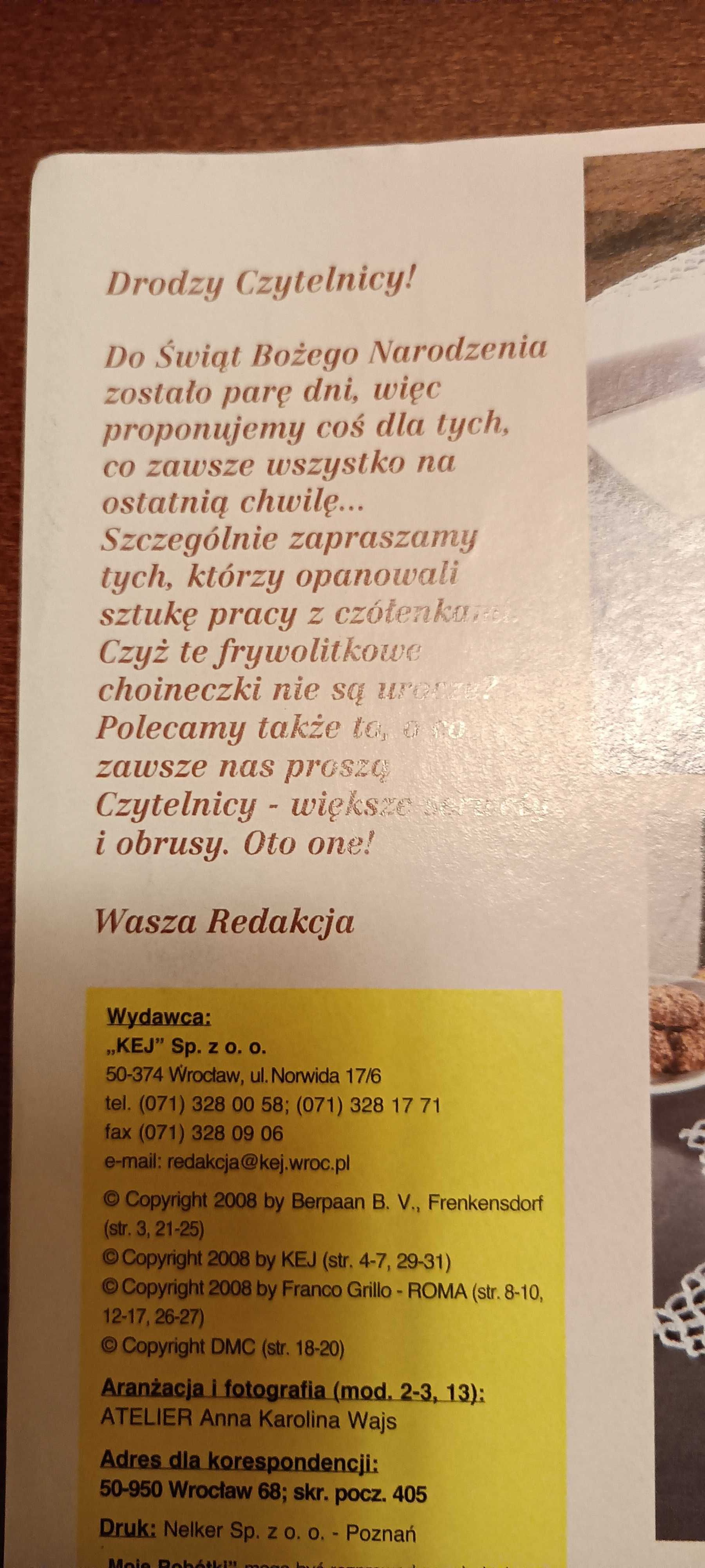 Czasopismo Moje Robótki
