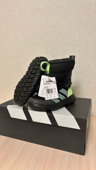 Adidas чобітки зимові дитячі Winterplay Kids_розмір 30
