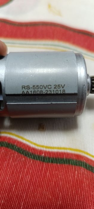 Motor RS 550vc 25v