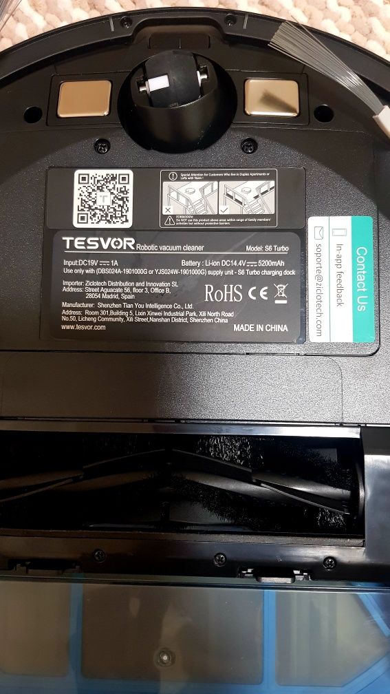 Робот пилосос Tesvor S6 Turbo новий