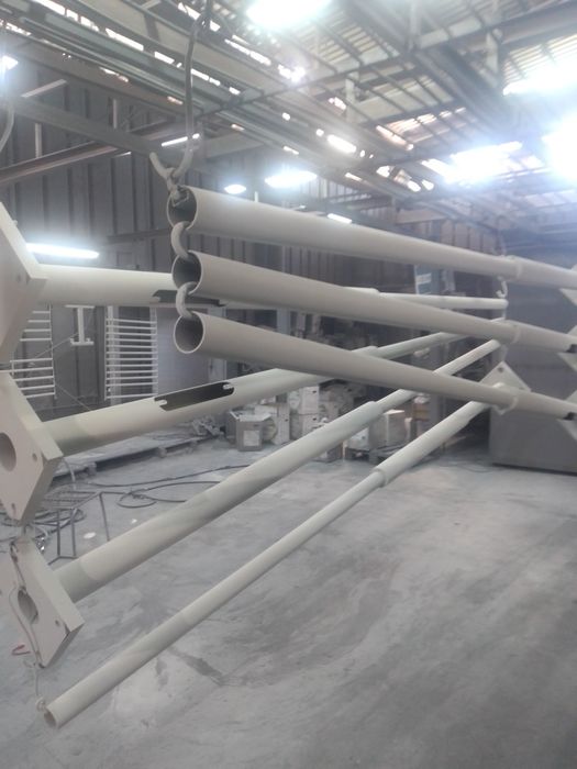 Услуги порошковой покраски пескоструй