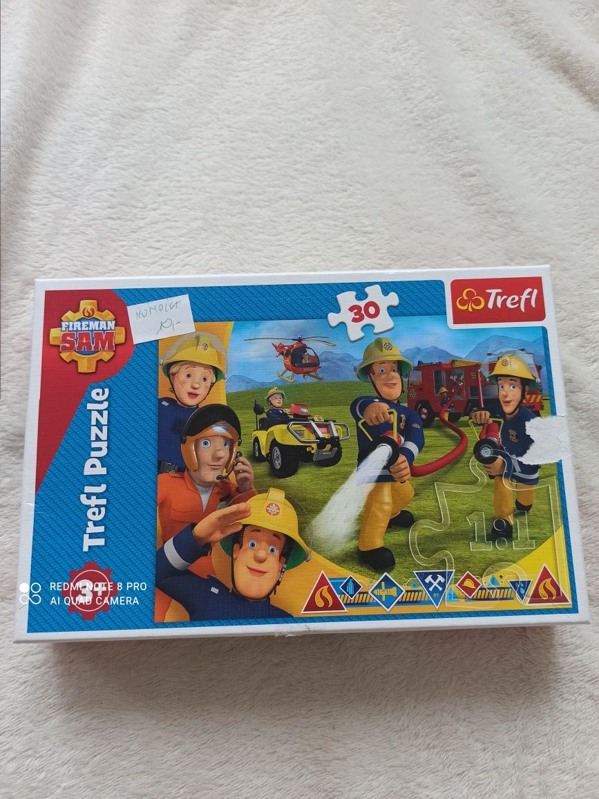 Puzzle strażak sam