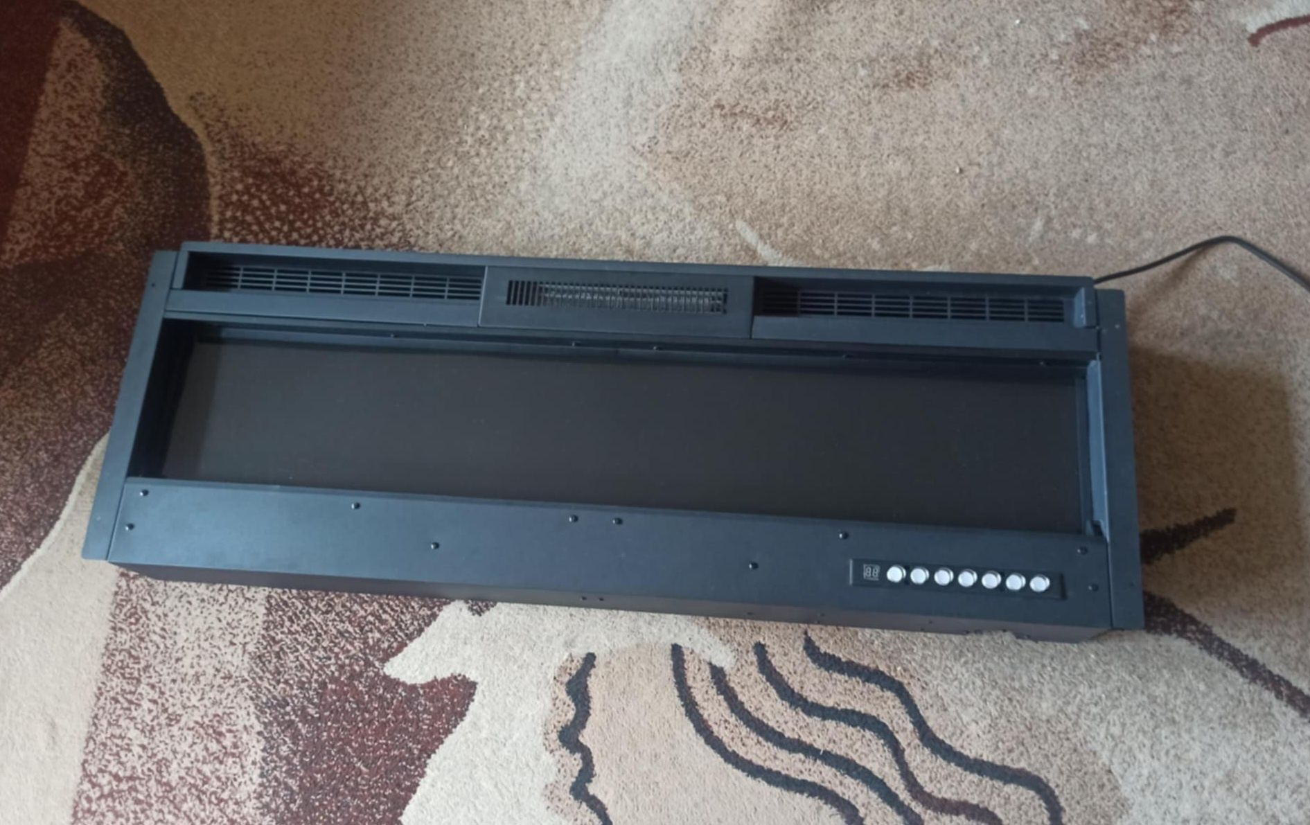 Kominek scienny elektryczny 3D