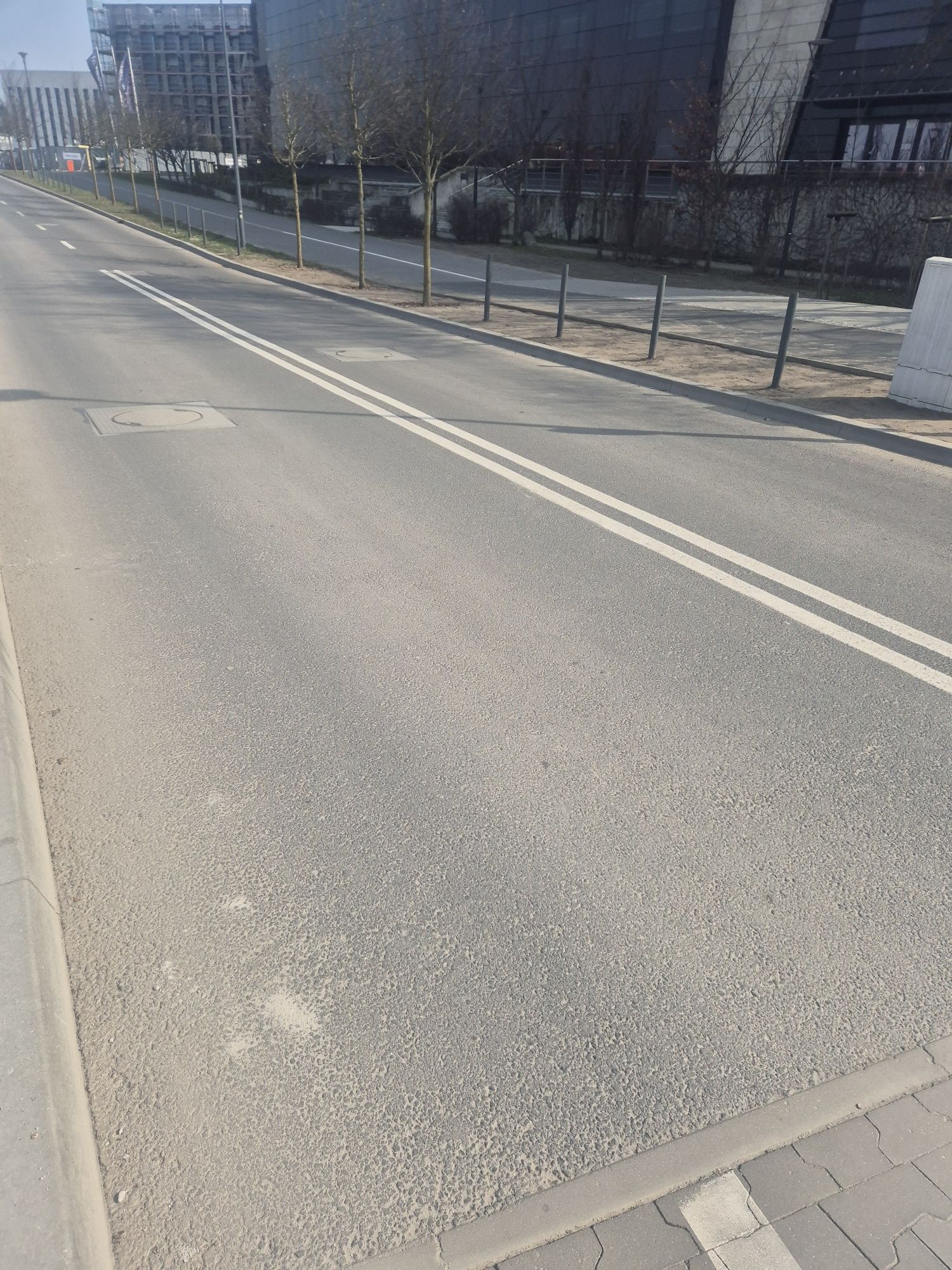 Asfalt Układanie Masy Bitumicznej Remont Nawierzchni Rozsciełacz
