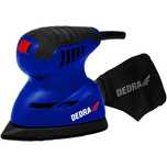 Szlifierka Oscylacyjna Delta Dedra 125W, 140X140X80Mm, 3M Przewód