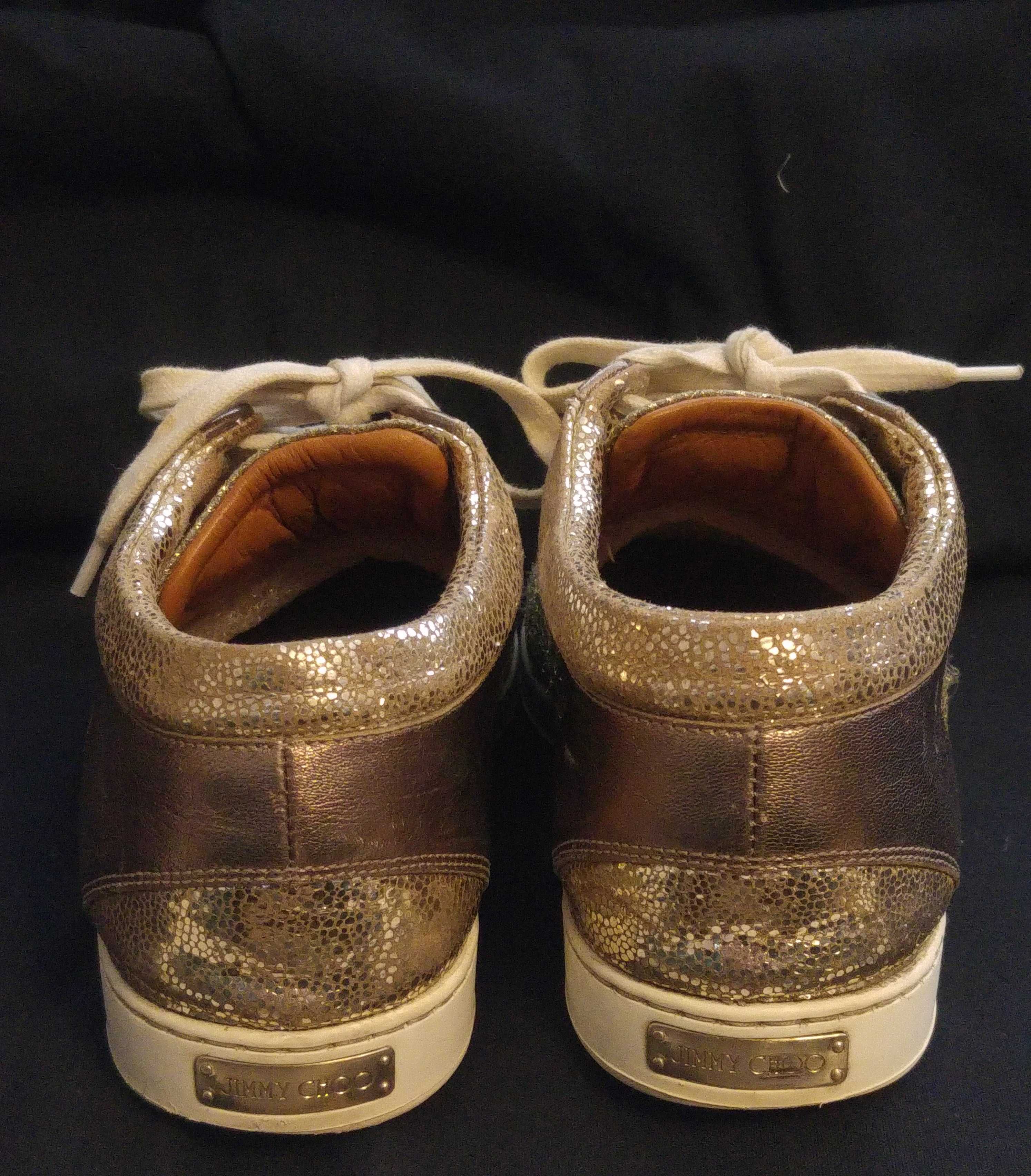 Buty sportowe skórzane damskie Jimmy Choo - OKAZJA