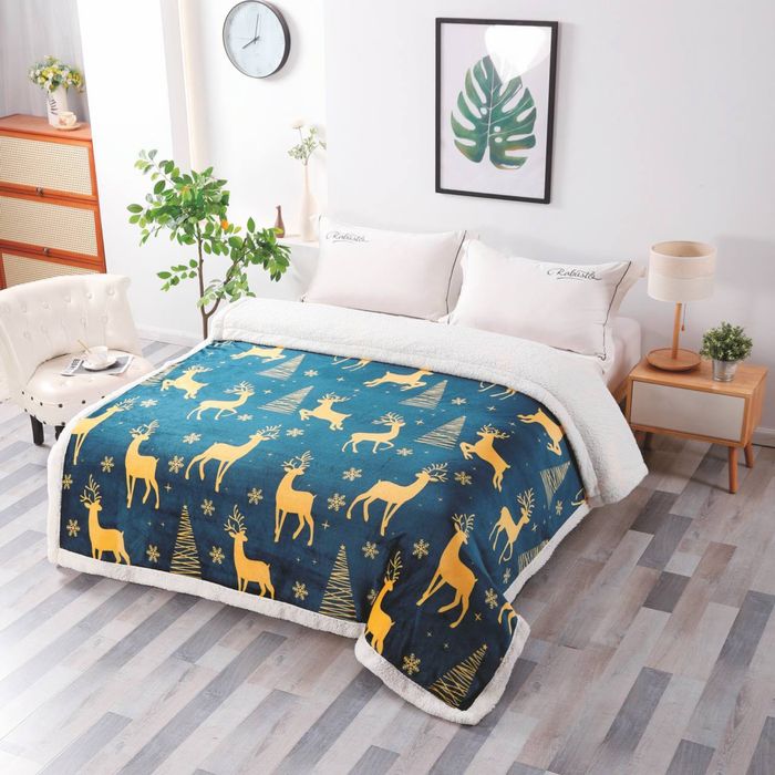 Плед на овчині 200х230 Кольори в фото