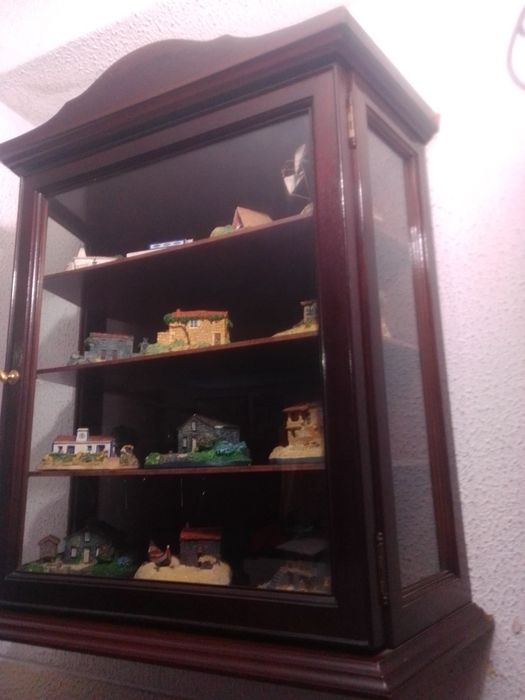 Coleção de casas em miniatura