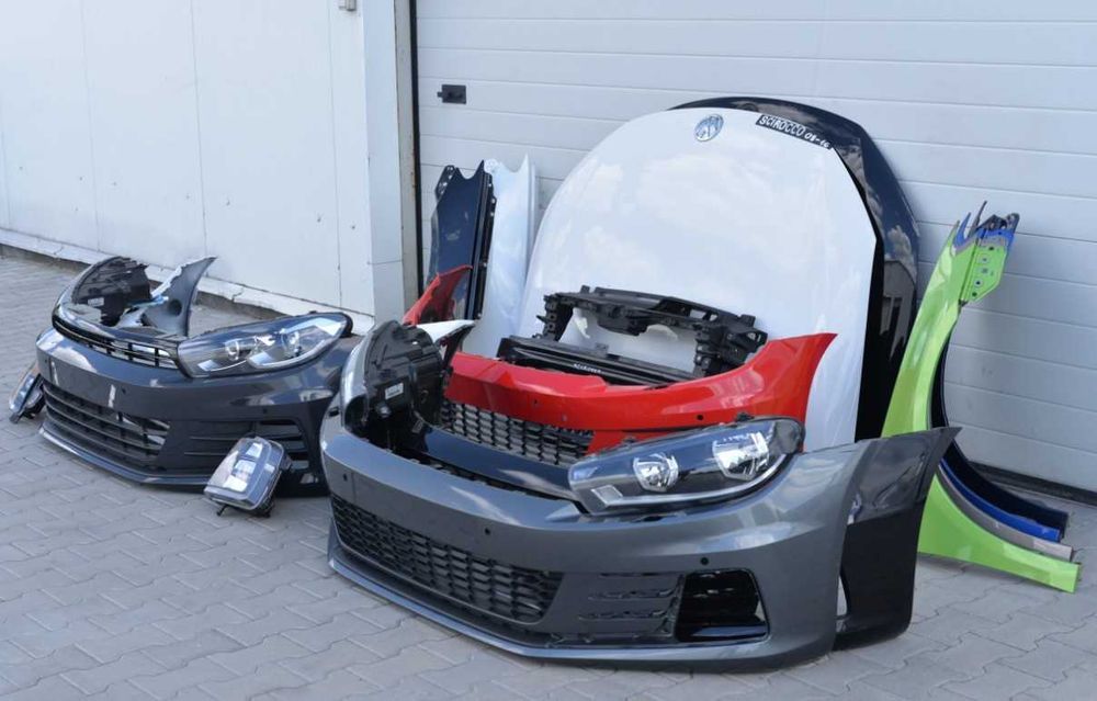 VOLKSWAGEN  Scirocco бампер передній задній, б/у запчастини розборка