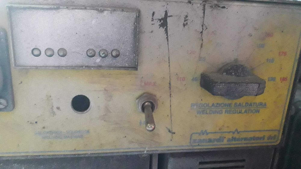 Agregat prądotwórczy, spawalniczy, 3-fazowy, na silniku hondy GX160