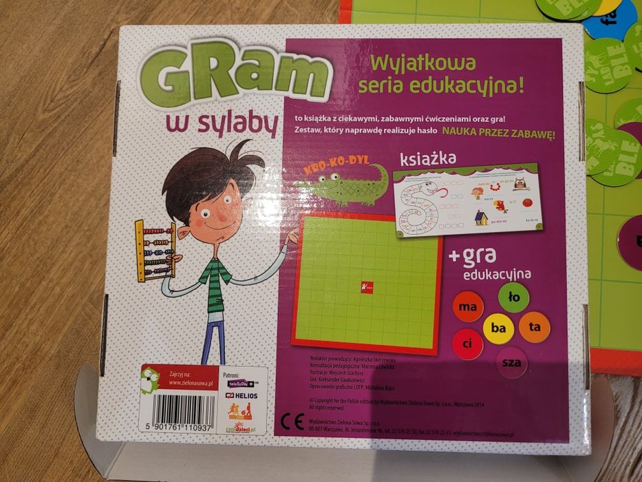 Gra edukacyjna "Gram w sylaby"