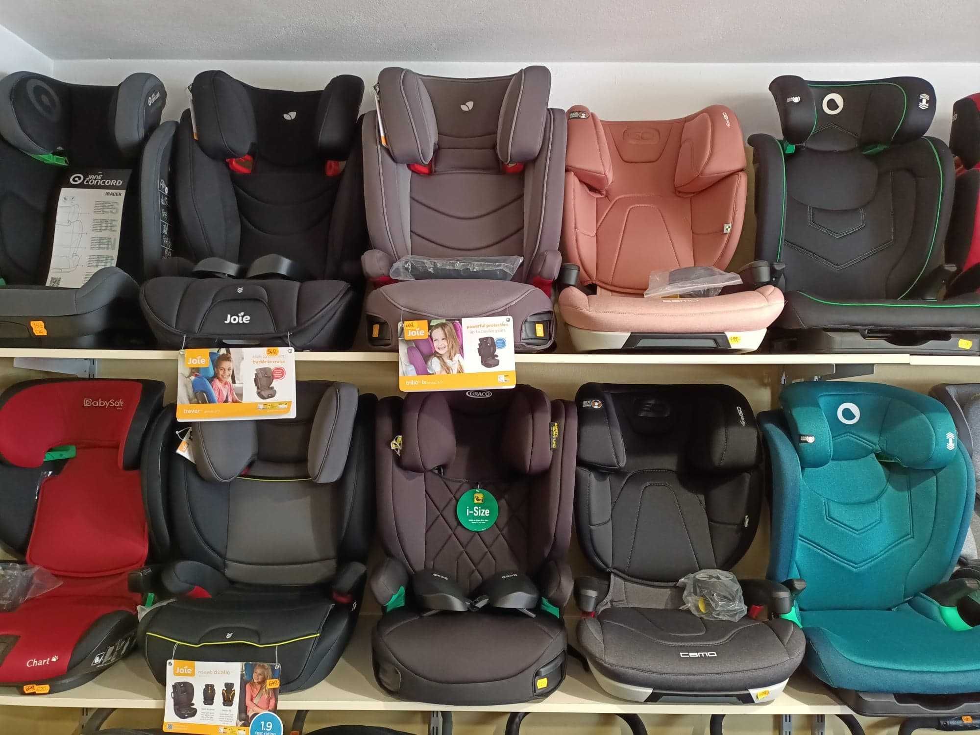 NOWE FOTELIKI Fotelik Samochodowy ISOFIX ADAC Joie Graco BabySafe