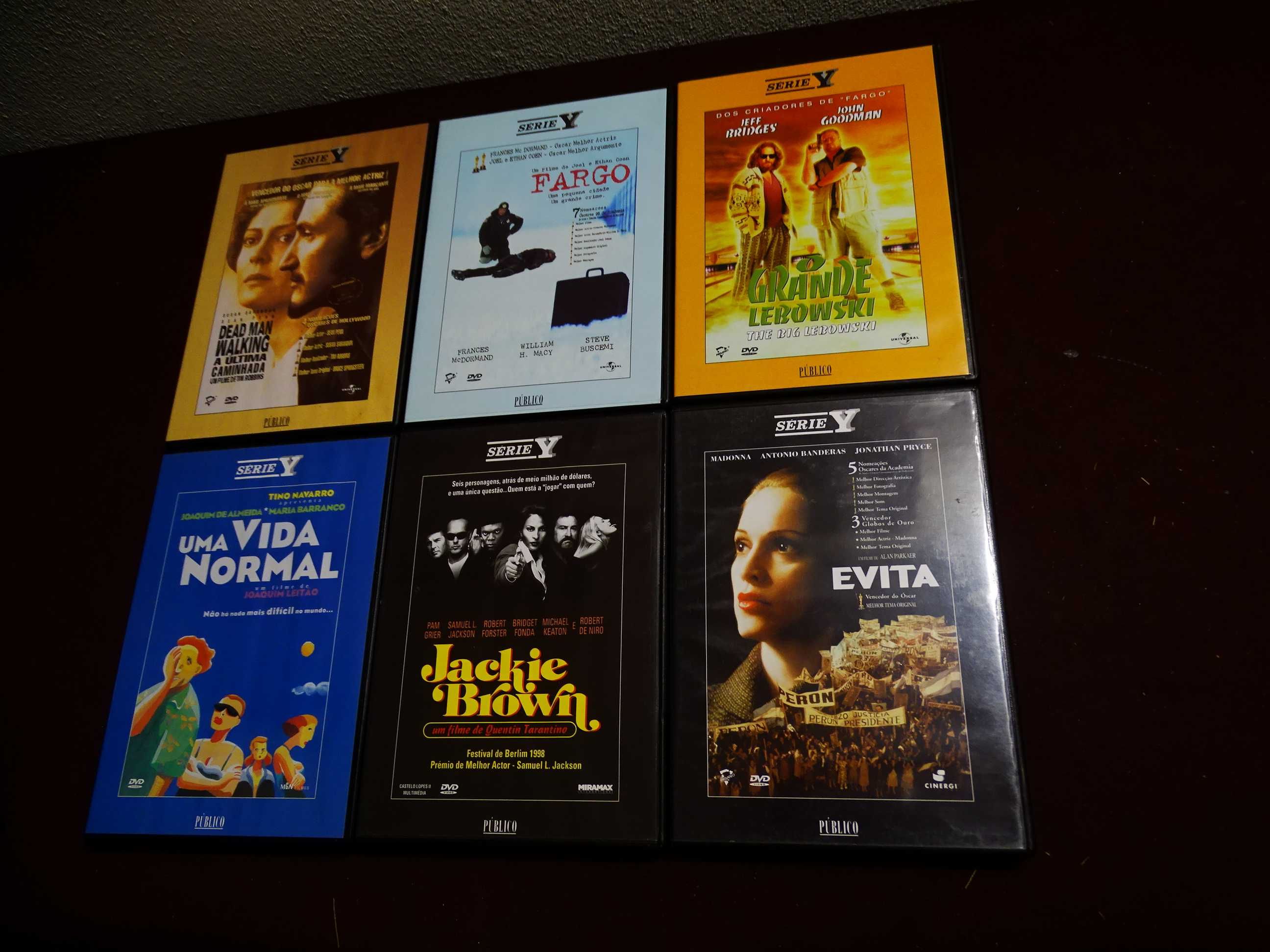 Filmes em DVD Série Y/3 euros cada DVD