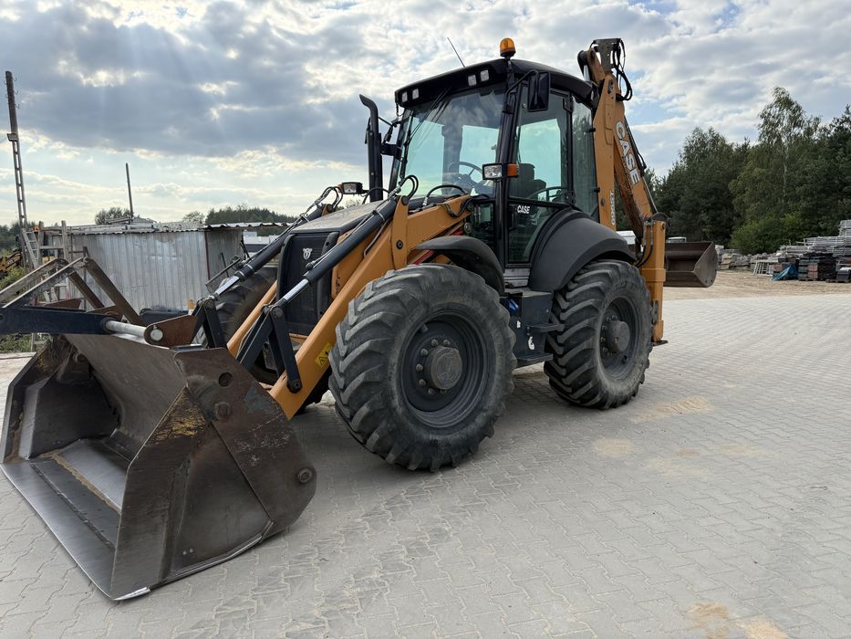 Koparko ładowarka Case 695ST, 2018 rok, 5300 mth, joystick