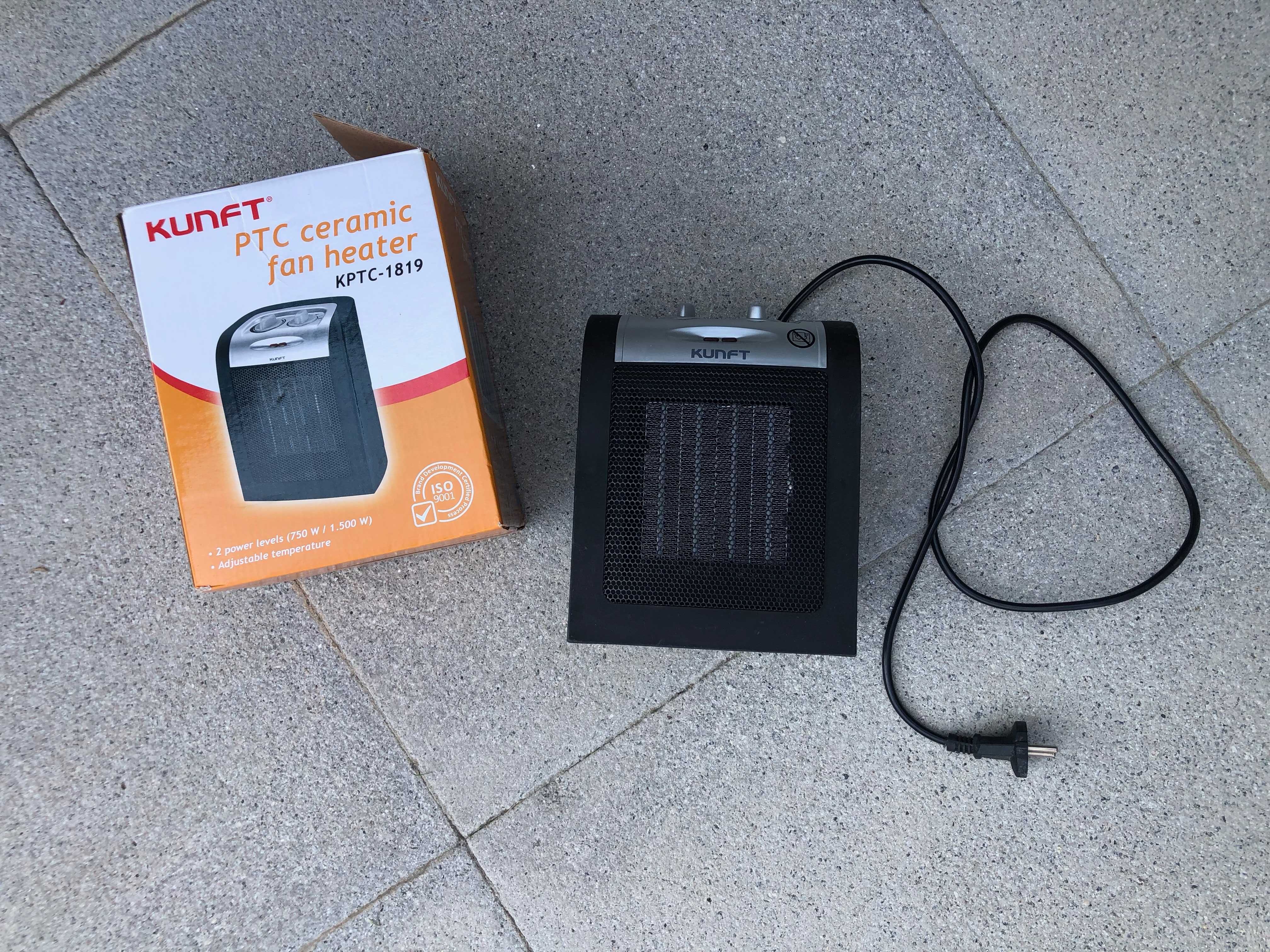 Aquecedor Termoventilador Cerâmico Kunft