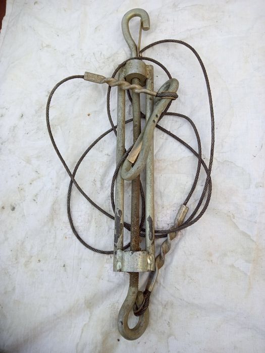 Буксіровочний трос зчеплення   талреп стяжка двухстороннійя автомобіля