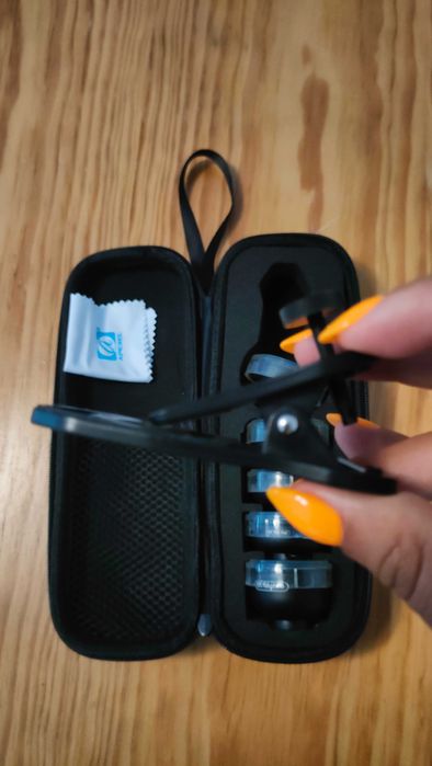 Apexel lentes para câmera de telemóvel