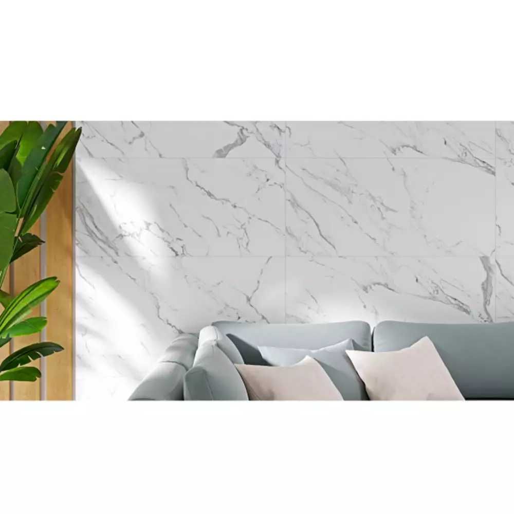 Cersanit Atlantis White Satin Rect Керамограніт 59,8х119,8 см