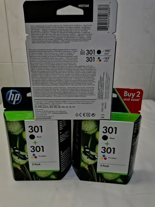 Tinteiros hp selados