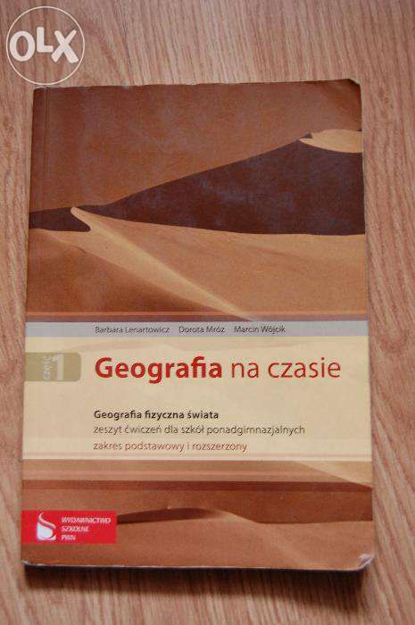 Geografia na czasie podręcznik + ćwiczenia, część 1