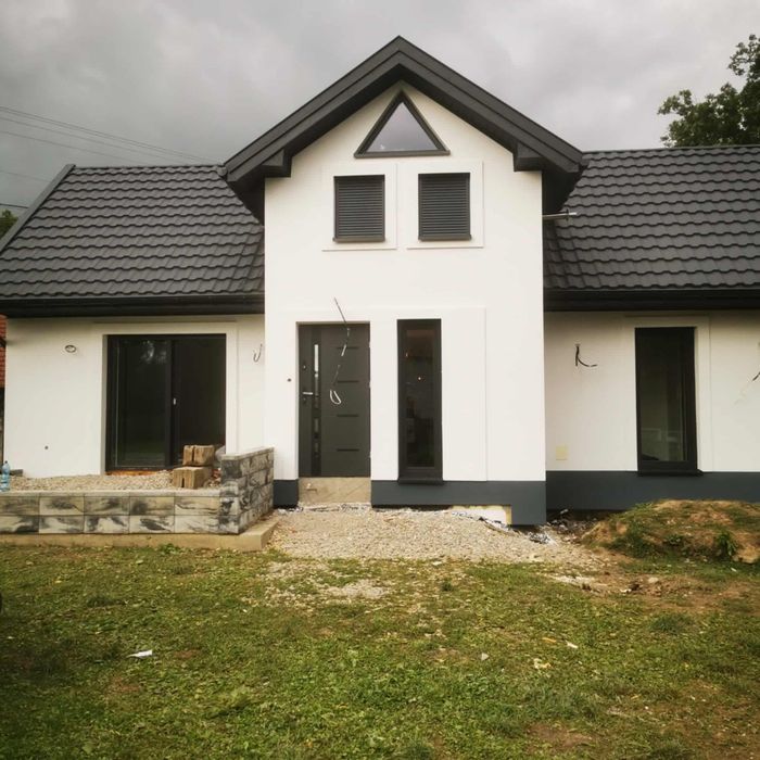 Elewacje poddasza docieplenia budynków