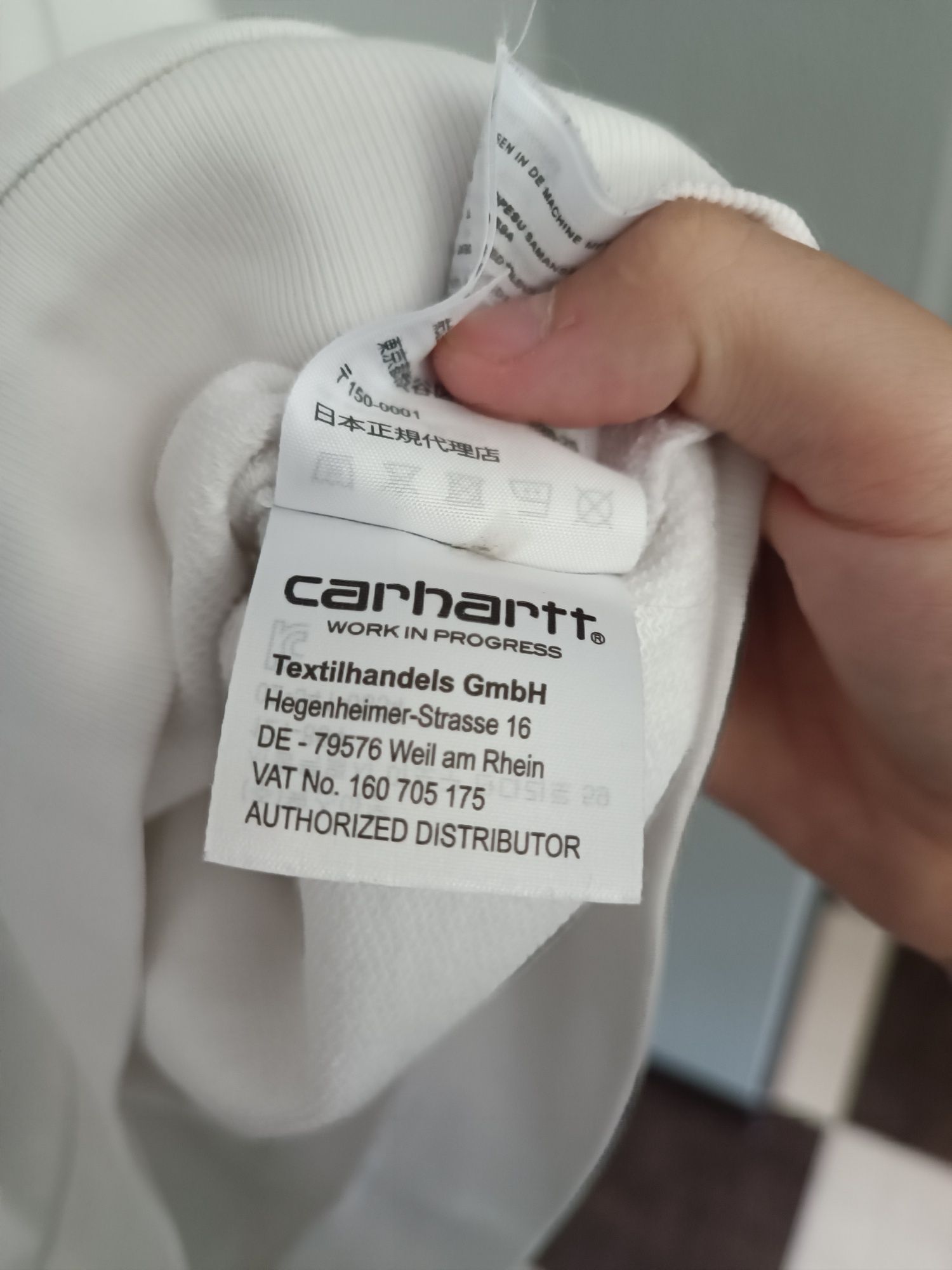 Жіночий білосніжний світшот Carhartt