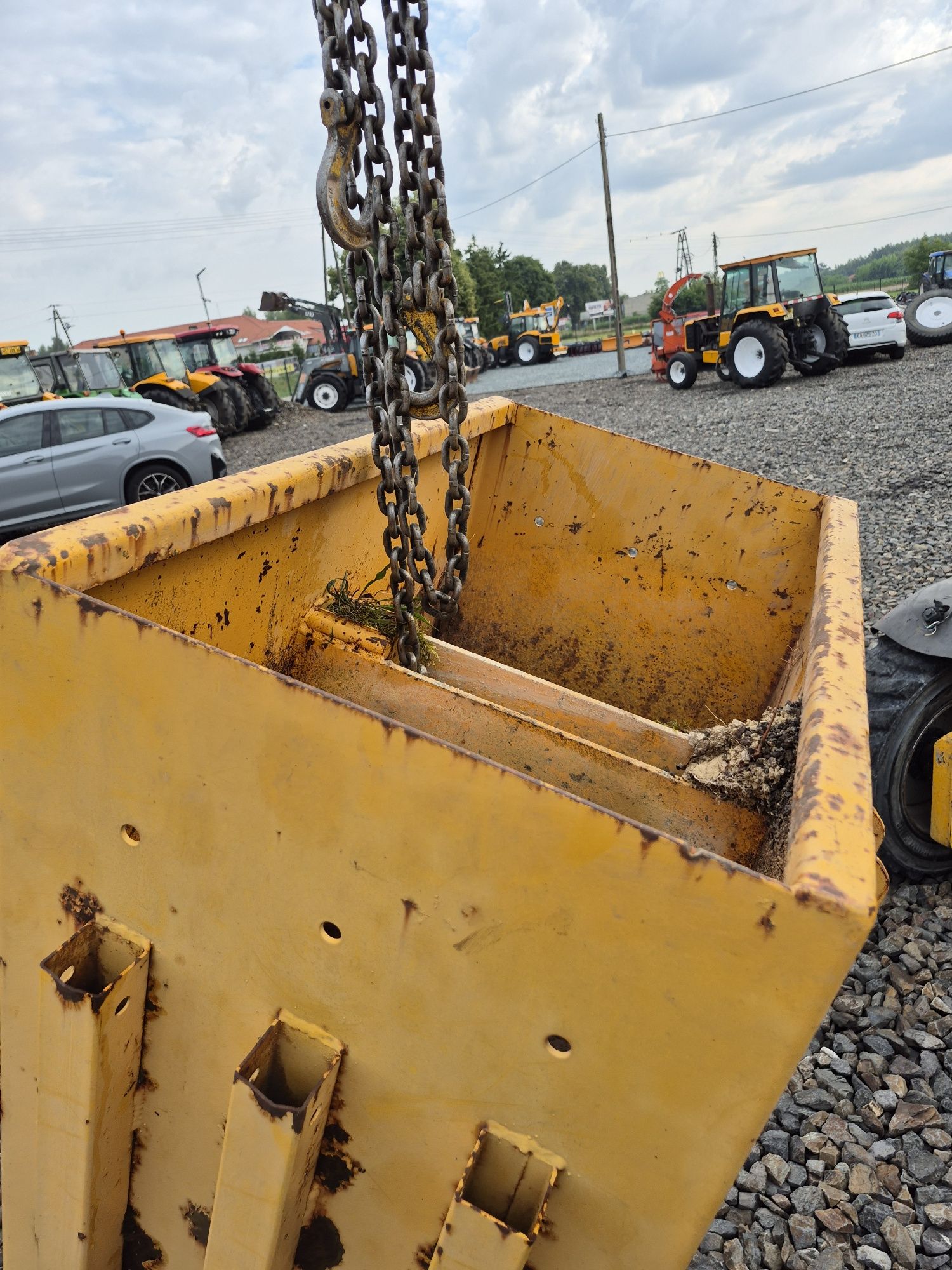 Balast na tyl do traktora waga regulowana od 200 kg do 1.5 t obciaznik