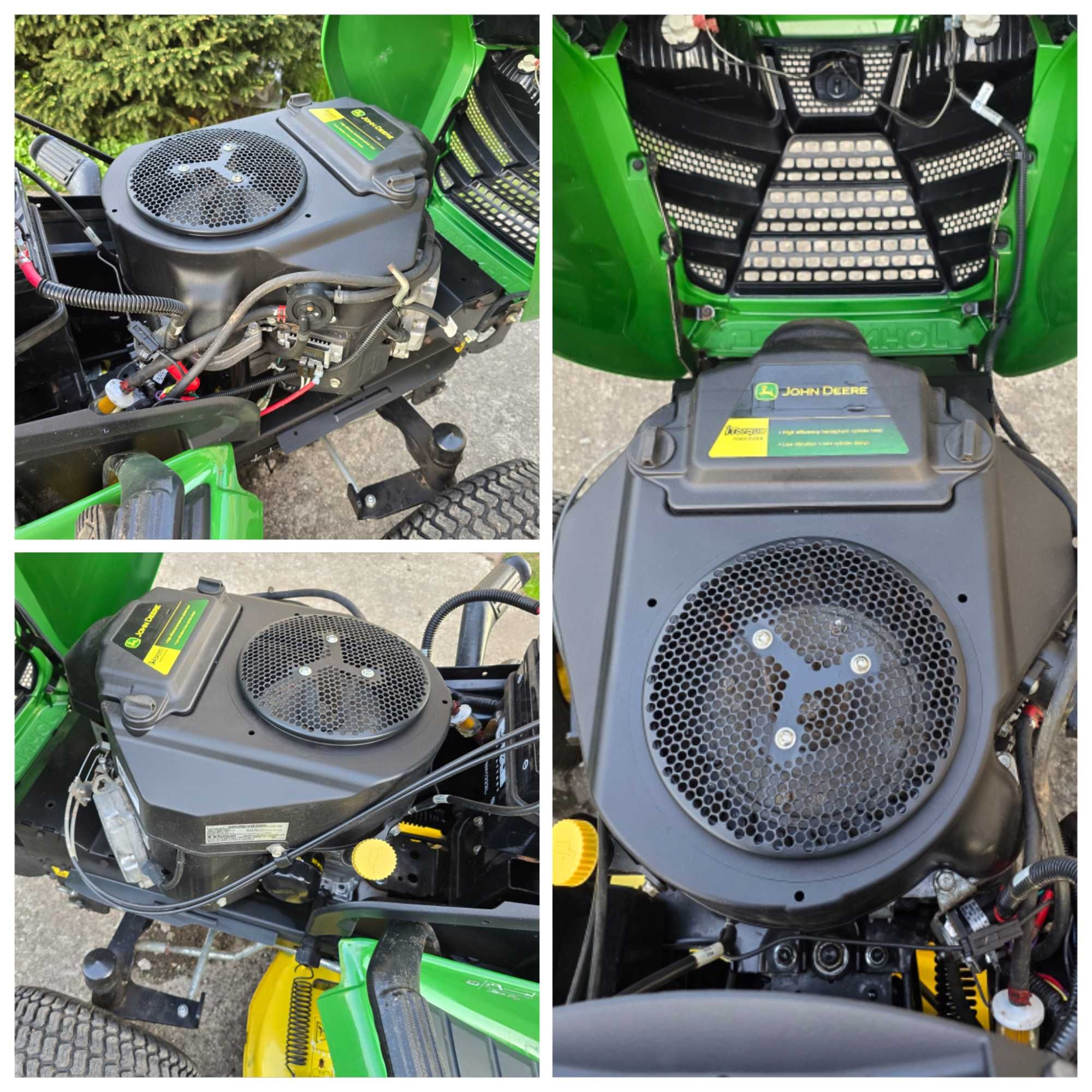 Traktorek kosiarka John Deere X305R 20KM v-ka Kawasaki Oryginał Stan